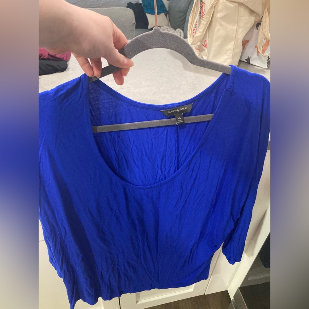 3/4 sleeve Banana Republic blouse